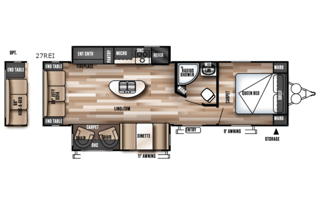 Pickup or delivery opposing slide Wildwood 27 REI