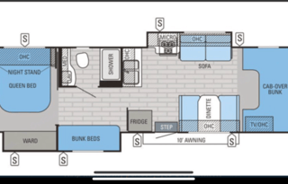 HOME ON WHEELS - HAPPY CAMPER