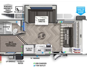 Forest River RV Wildwood FSX 178BHSK