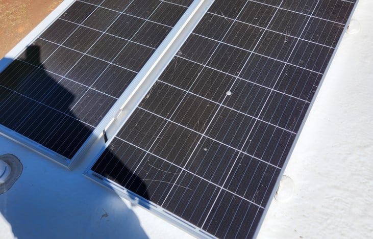 Solar Panels to keep the batteries charged up.