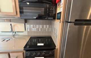 The 2 bathroom RV. No more waiting in line.