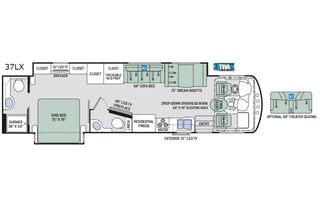 2017 Thor Motor Coach Challenger 37LX ("Molly")")