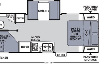 2019 Coachmen RV Apex Nano 208BHS