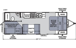 2019 Coachmen RV Apex Ultra-Lite 226BH