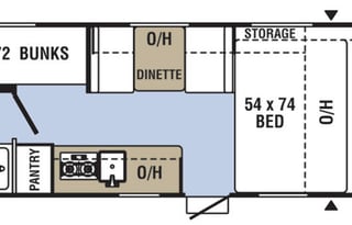 2019 Coachmen RV Clipper Cadet 17CBH