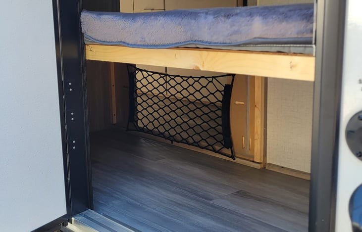 Outside Access to Storage Under Bunks