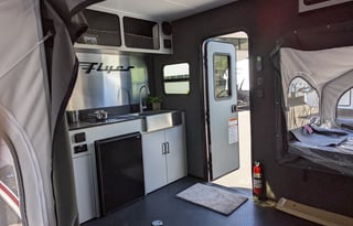 The Puddle Jumper! Pet Friendly Micro Toy Hauler! Bring your toys and dogs!