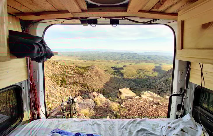 Enjoy some phenomenal views from the comfort of your home on wheels
