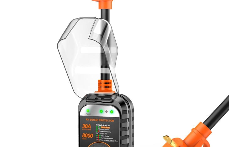 30 Amp plug provided