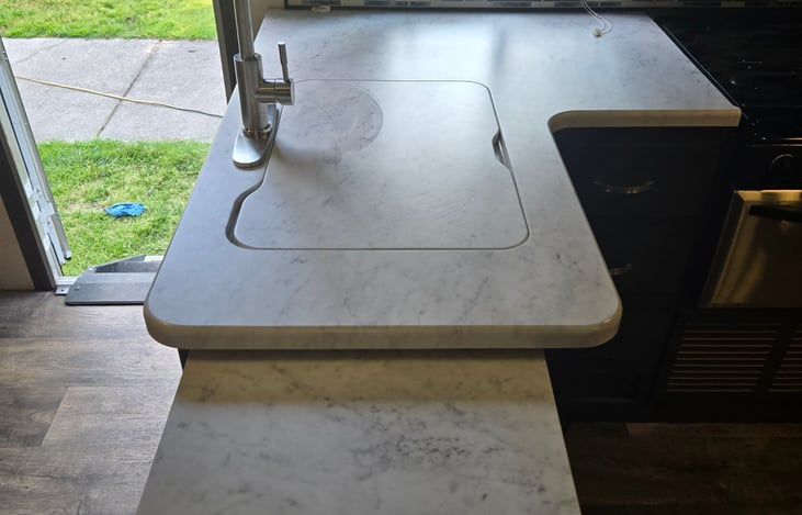 Plenty of counter space