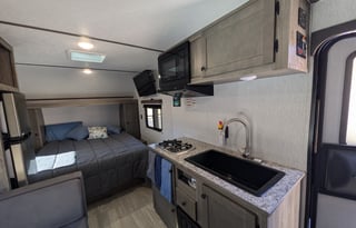 Lucinda: 2025 Sun-Lite 19RB - under 3k lbs