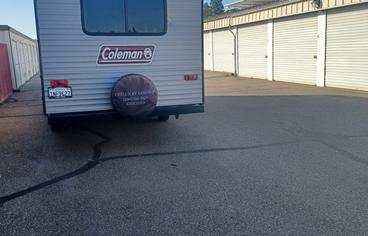 Back of trailer