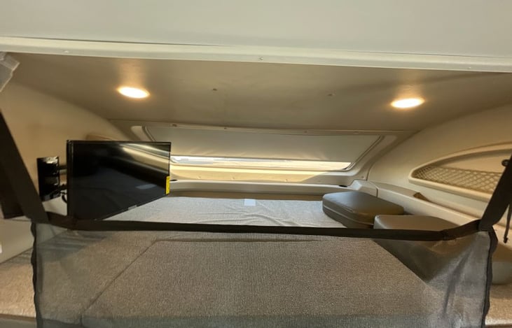 Bed over cab is incredible with 750 pound payload