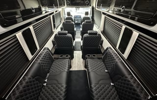 Luxury 10 Passenger Van with Bathroom