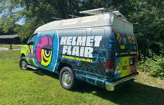 Custom van build out: Unique wrap