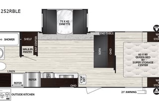 2020 Forest River RV Surveyor 252RBLE