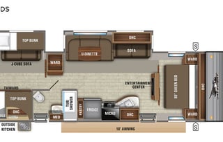 Take flight in our 2020 Jayco Jay Flight 32BHDS