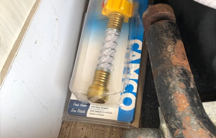 fresh water hose connector