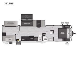 Keystone RV Bullet 331BHS