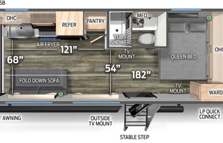 2024 Grey Wolf Getaway - Black Label 18RRBL