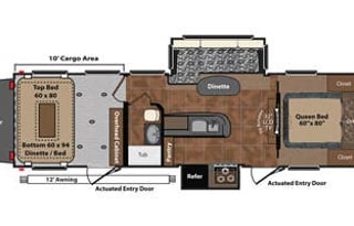 2014 Keystone RV Fuzion 301