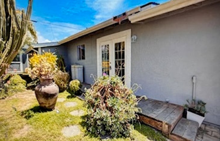 View from the back yard seating area. You will also have access to the laundry room via this area, with previous permission.