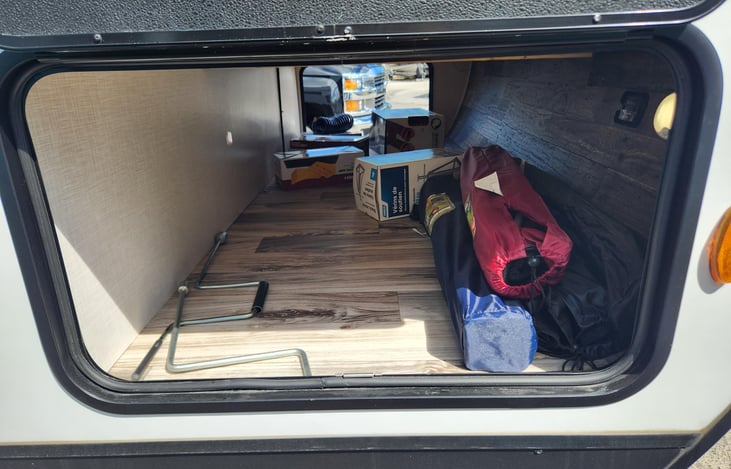 pass through storage and supplies