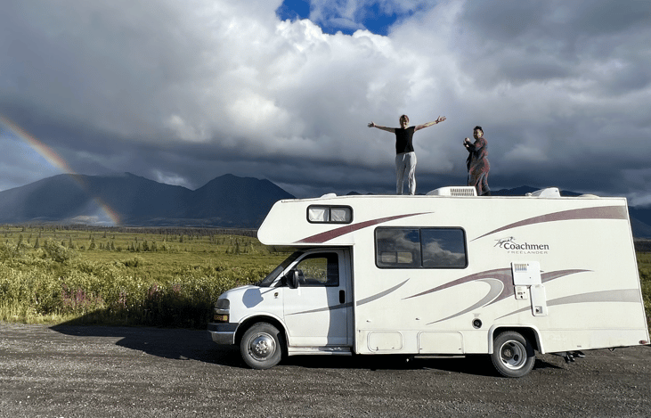 Rainbow near Denali Park off the Parks Hwy