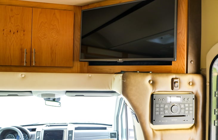 Above Cab w/ TV & StarLink available for extra $