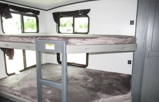 2022 Keystone RV Bullet 330BHS, two-room, two a/c, 1.5 bath