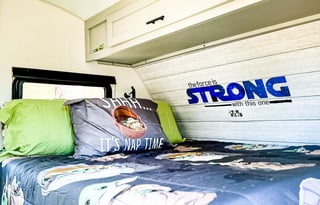 Sal, The Mandalorian,  slp 5-7 *Themed Camper*