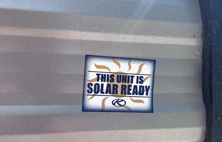 Solar keep batteries charged