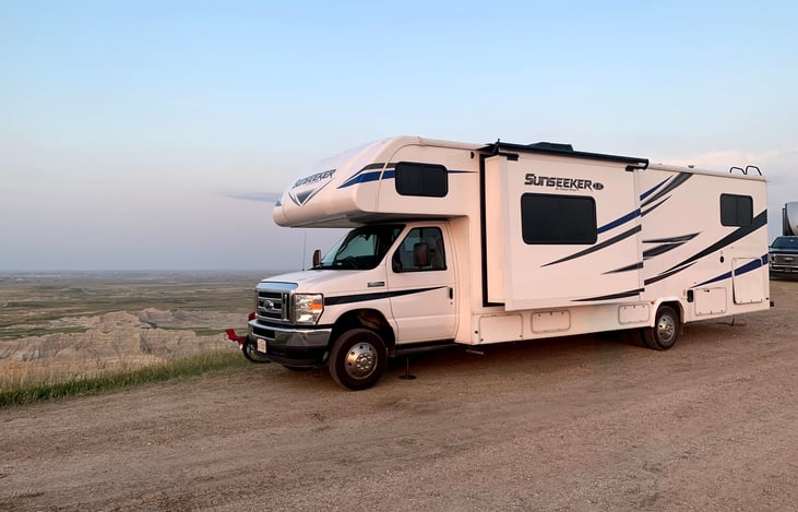 Welcome to dry camping in the Badlands, South Dakota. It was an amazing site and experience.