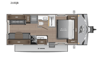 2025 Jayco Jay Flight SLX 210 QB Travel Trailer