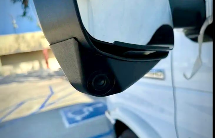 One of Three Driver Assistance Cameras