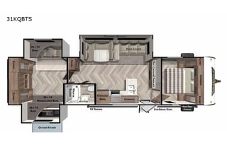 2021 Forest River RV Wildwood 31KQBTS