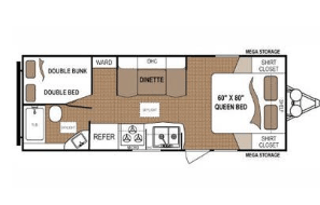 2013 Dutchmen RV Aspen Trail 2500BH