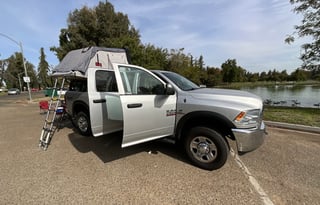 2018 Ram 2500 with 2024 Rough Country Roof Tent