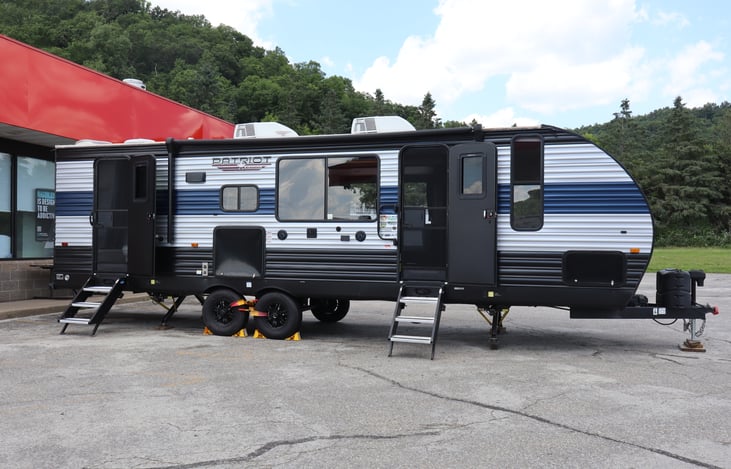 Doors and Awning side