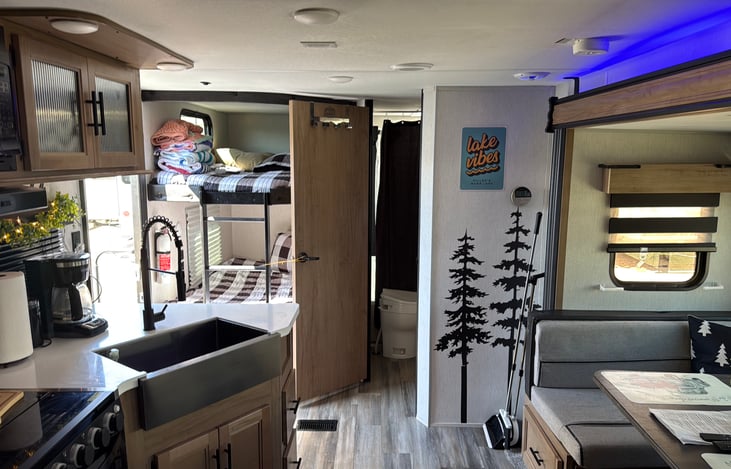 View from bedroom door.