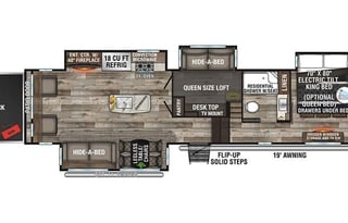 DURANGO with Fold-Out Patio & Private King Master