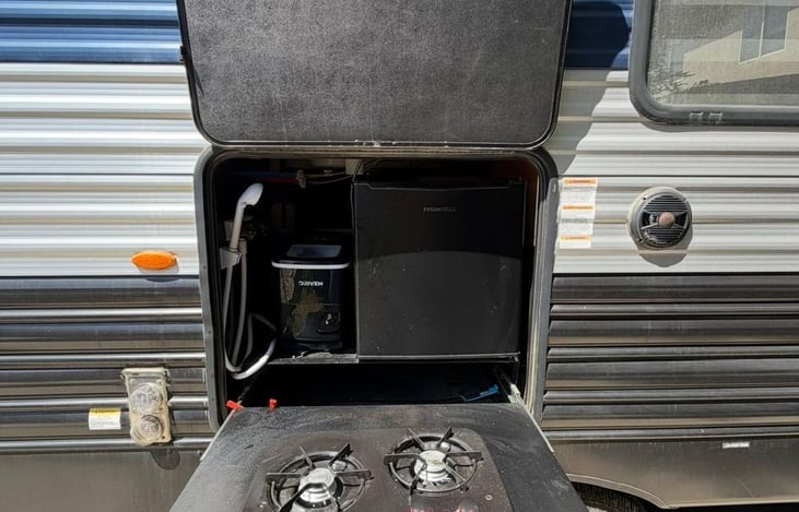 Outside kitchen