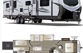 Clean & stocked! 2018 Keystone RV Outback 335CG