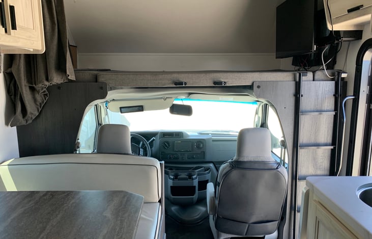 Over head Bunk Sleeps 2 plus TV