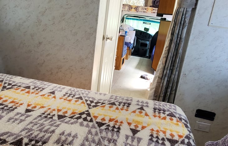 View from the back bedroom