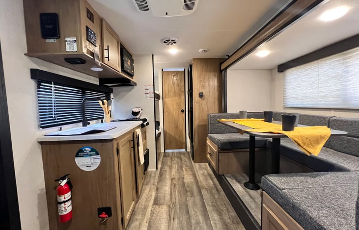 View from the queen bed.