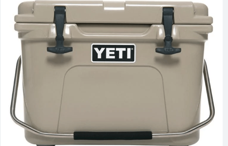Yeti Roadie 20 hard side cooler, $20/trip.