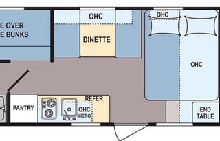 2017 Dutchmen RV Coleman Lantern LT Series 17FQ