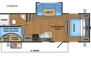 Big SHOWER★SLIDEOUT★BUNKS★OUTDOOR KITCHEN★Exit407