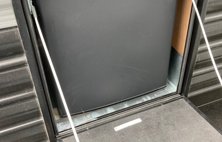 Jake's outdoor refrigerator.